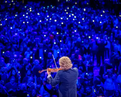 140319, Lissabon: Andre Rieu in Lissabon. Foto: Marcel van Hoorn.