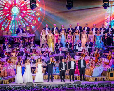 070719, Maastricht: Andre Rieu op het Vrijthof. Foto: Marcel van Hoorn.