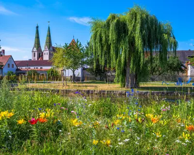 Historic church of Beilngries (Bavaria, Germany)