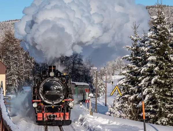 Dampfzugfahrt, Oberwiesenthal & Fichtelberg